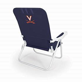Officially Licensed NCAA Virginia Cavaliers - Reclining Beach Chair