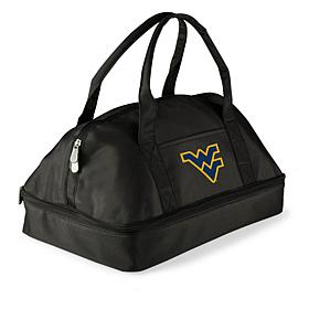 Officially Licensed NCAA W. Virginia Mountaineers Black Casserole Tote