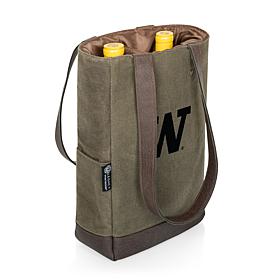 Officially Licensed NCAA Washington 2 Bottle Insulated Wine Cooler Bag