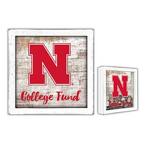 Officially Licensed NCCA Univ. of Nebraska College Fund Money Box