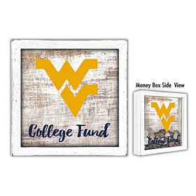 Officially Licensed NCCA Univ. of West Virginia College Fund Money Box