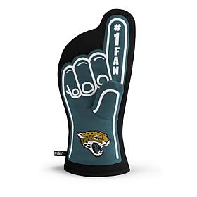 Officially Licensed NFL #1 Fan Oven Mitt - Jacksonville Jaguars