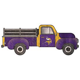 Officially Licensed NFL 15" Truck Cutout - Minnesota Vikings 