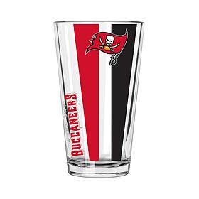 Officially Licensed NFL 16 oz. Vertical Decal Pint - Buccaneers