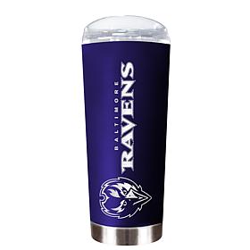 Officially Licensed NFL 18oz Graphic Roadie Tumbler - Ravens