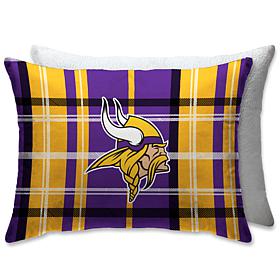 Officially Licensed NFL 20" x 26" Plush Bed Pillow - Minnesota Vikings