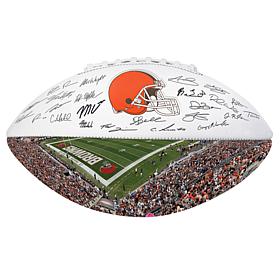 Officially Licensed NFL 2025 Autograph Football by Logo Brands