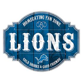 Officially Licensed NFL 24" Homegating Tavern Sign - Lions 