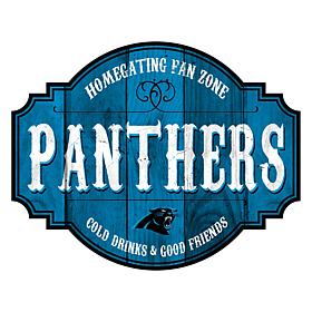Officially Licensed NFL 24" Homegating Tavern Sign - Panthers 