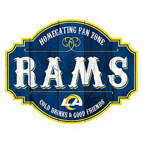 Officially Licensed NFL 24" Homegating Tavern Sign - Rams 