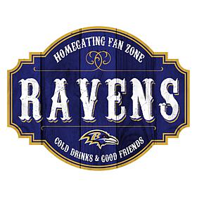 Officially Licensed NFL 24" Homegating Tavern Sign - Ravens 