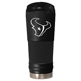 Officially Licensed NFL 24oz Insulated Laser Etched Tumbler - Texans
