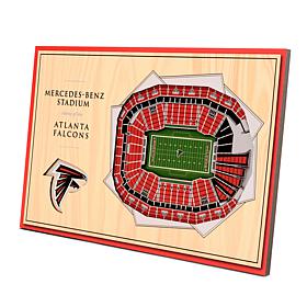 Officially Licensed NFL 3-D Desktop Display - Atlanta Falcons  