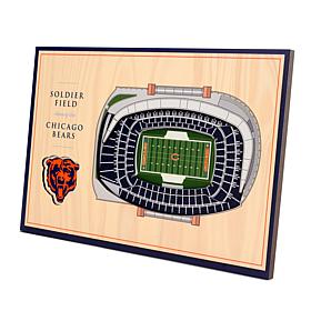 Officially Licensed NFL 3-D Desktop Display - Chicago Bears