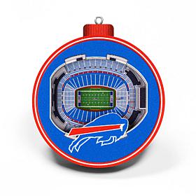 Officially Licensed NFL 3D StadiumView Ornament 2-pack - Buffalo