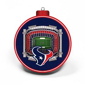 Officially Licensed NFL 3D StadiumView Ornament 2-pack - Houston