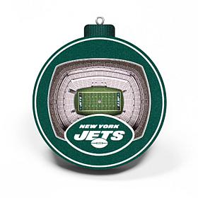 Officially Licensed NFL 3D StadiumView Ornament 2-pack - New York Jets