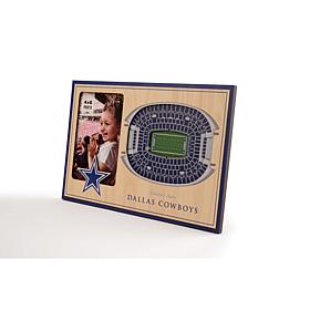 Officially Licensed NFL 3D StadiumViews Frame - Dallas Cowboys