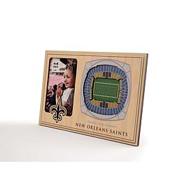 Officially Licensed NFL 3D StadiumViews Frame - New Orleans Saints