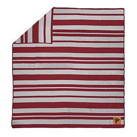 Officially Licensed NFL Acrylic Stripe Throw Blanket - Atlanta Falcons