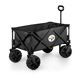 Officially Licensed NFL All-Terrain Portable Wagon-Pittsburgh Steelers