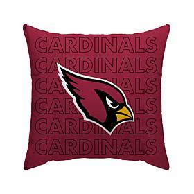 Officially Licensed NFL Arizona Cardinals Poly Span Décor Pillow