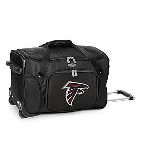 Officially Licensed NFL Atlanta Falcons 22" Wheeled Duffel Bag