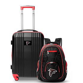 Officially Licensed NFL Atlanta Falcons Premium Backpack & Carry-On