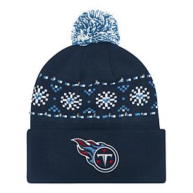 Officially Licensed NFL by Carl Banks Holiday Sweater Light-up Beanie