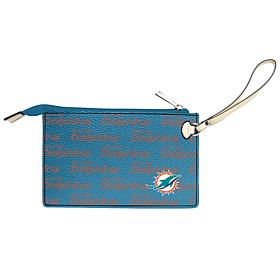 Officially Licensed NFL by Littlearth Victory Wristlet - Dolphins