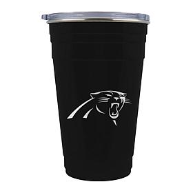 Officially Licensed NFL Carolina Panthers Tailgater Travel Tumbler