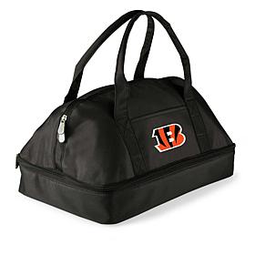 Officially Licensed NFL Cincinnati Bengals Black Casserole Tote
