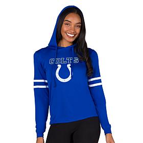 Officially Licensed NFL Concepts Sport Colts Ladies' Hooded Top