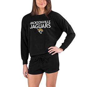 Officially Licensed NFL Concepts Sport Jaguars Gather Ladies Short Set