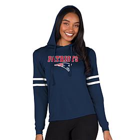 Officially Licensed NFL Concepts Sport Patriots Ladies' Hood Top