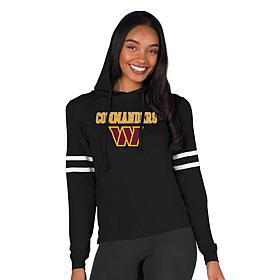 Officially Licensed NFL Concepts Sport Washington Ladies' Hooded Top