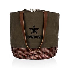 Officially Licensed NFL Dallas Cowboys Basket Tote Bag