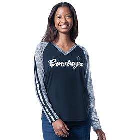 Officially Licensed NFL Dallas Cowboys Women's Long Sleeve T-Shirt