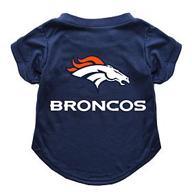 Officially Licensed NFL Denver Broncos Pet T-Shirt