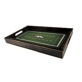 Officially Licensed NFL Denver Broncos Team Field Tray