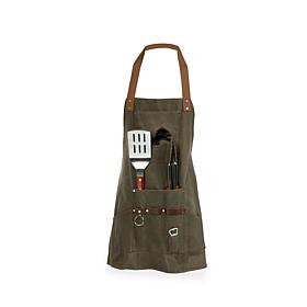 Officially Licensed NFL Detroit Lions BBQ Apron with Tools