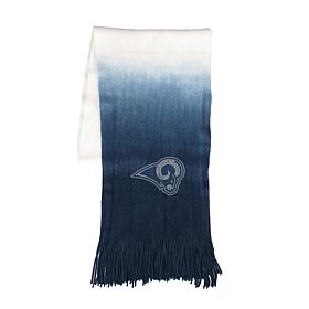 Officially Licensed NFL Dip Dye Scarf - Los Angeles Rams