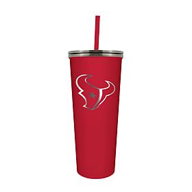 Officially Licensed NFL Houston Texans 24 oz. Skinny Tumbler