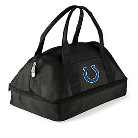 Officially Licensed NFL Indianapolis Colts Black Casserole Tote 