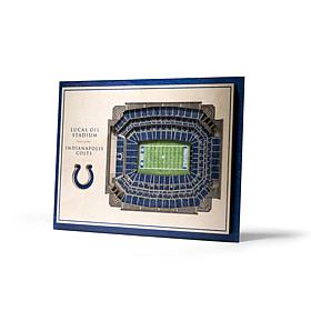 Officially Licensed NFL Indianapolis Colts Wall Art -Lucas Oil Stadium
