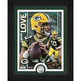 Officially Licensed NFL Jordan Love Silver-Plated Coin Photo Mint
