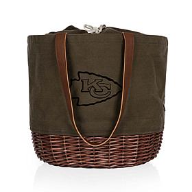Officially Licensed NFL Kansas City Chiefs Basket Tote Bag