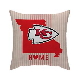 Officially Licensed NFL Kansas City Chiefs Home State Duck Pillow