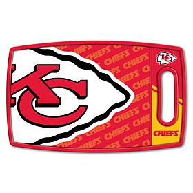 Officially Licensed NFL Kansas City Chiefs Logo Series Cutting Board