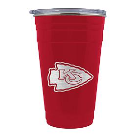 Officially Licensed NFL Kansas City Chiefs Tailgater Travel Tumbler